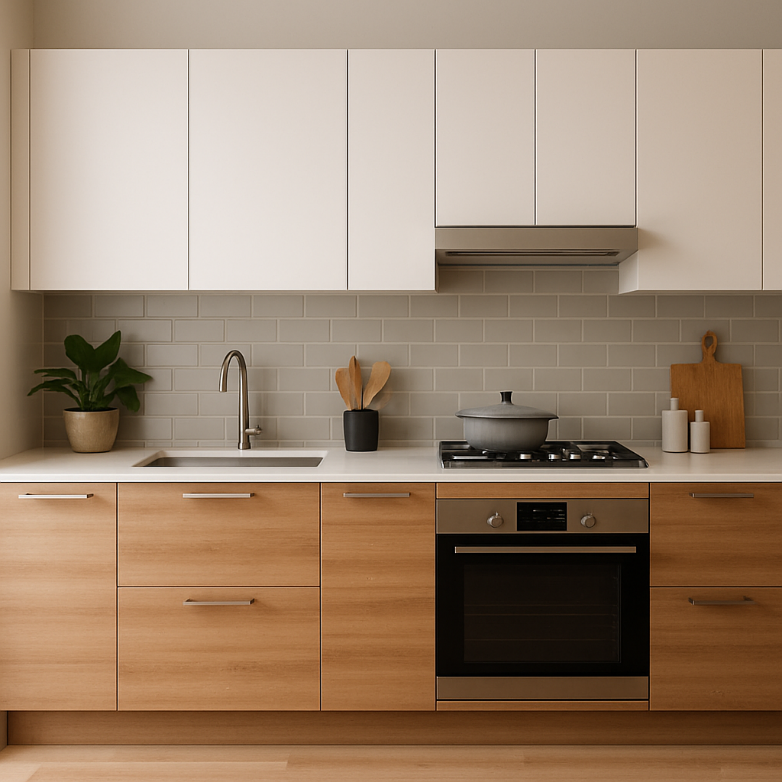 Straight Kitchen